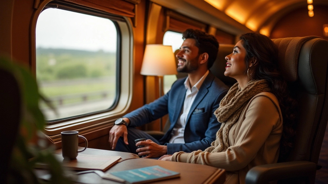 Can Two People Comfortably Share an Amtrak Roomette on a Luxury Train Journey?