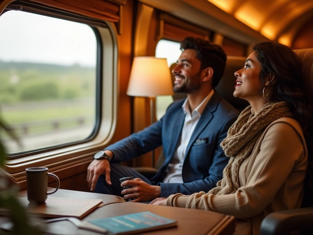 Can Two People Comfortably Share an Amtrak Roomette on a Luxury Train Journey?