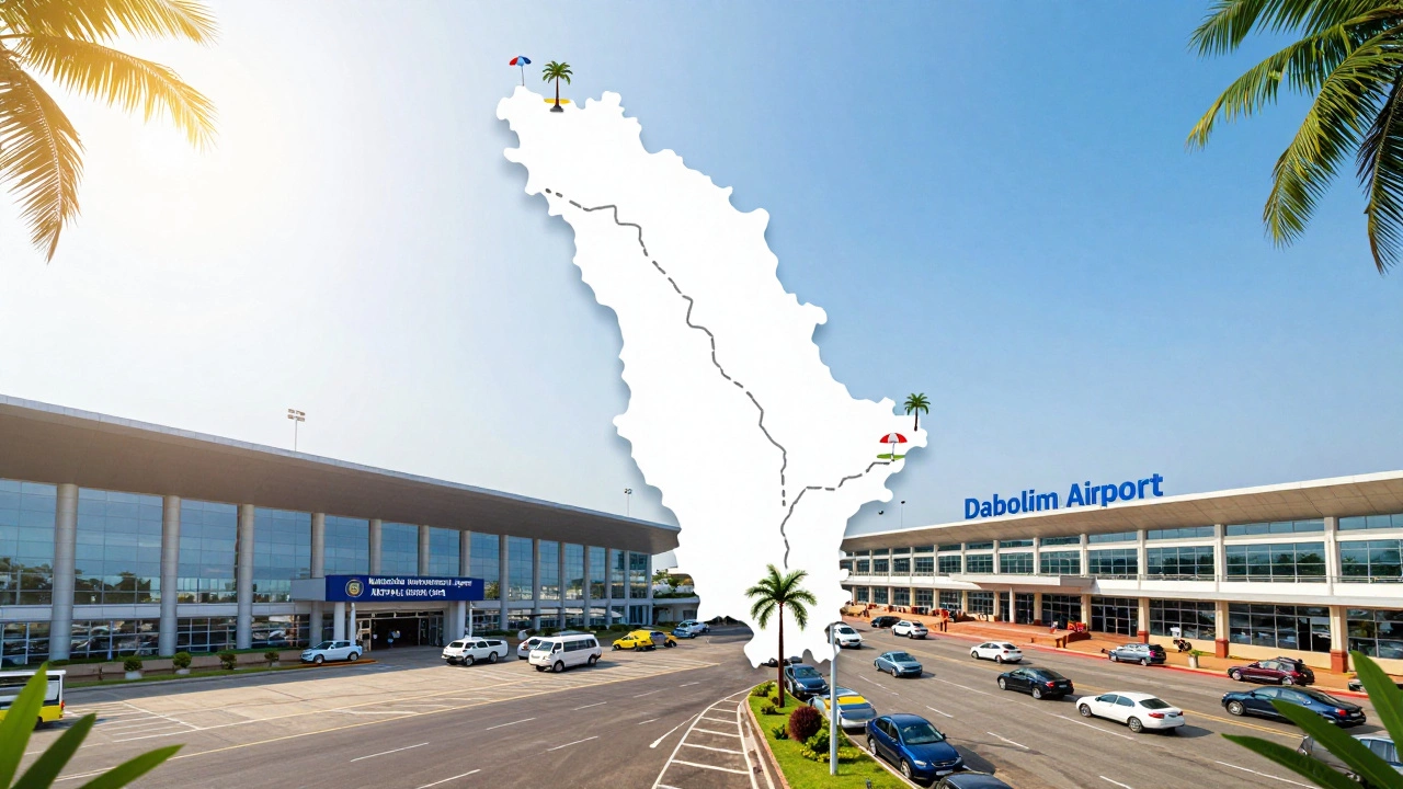 Goa Airport to Beach: Distance, Costs, and Best Routes